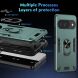Захисний чохол Deexe Hybrid Shell для Google Pixel 9 / Pixel 9 Pro - Blue (359935L). Фото 7 з 7