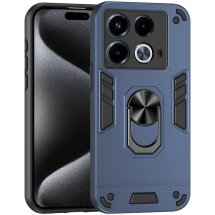 Защитный чехол Deexe Hybrid Shell для Infinix Note 40 - Blue: фото 1 из 7