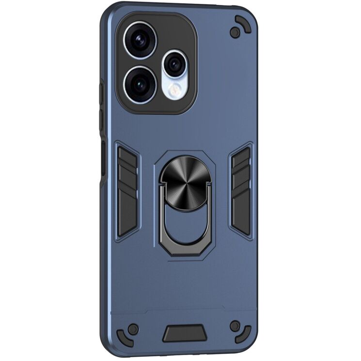 Защитный чехол Deexe Hybrid Shell для OPPO Reno 15 - Blue: фото 2 из 8