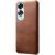 Захисний чохол Deexe Leather Back Cover для OPPO A60 - Brown: фото 1 з 4