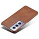 Защитный чехол Deexe Leather Back Cover для Realme C65 - Brown (353937Z). Фото 3 из 4