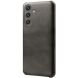 Захисний чохол Deexe Leather Back Cover для Samsung Galaxy S25 (S931) - Black (375355B). Фото 1 з 4