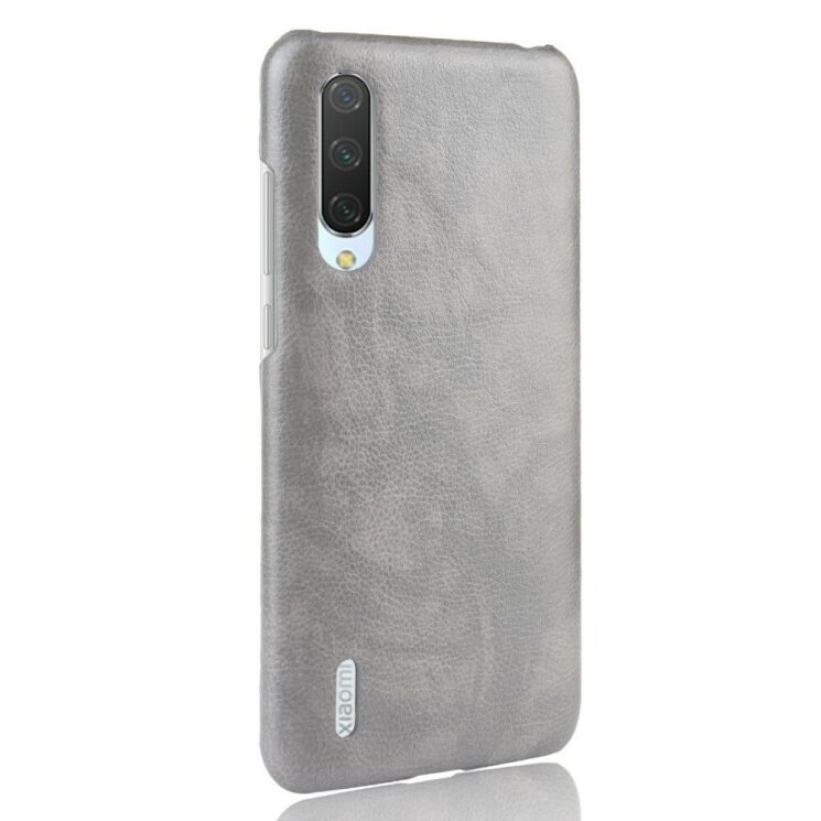 Защитный чехол Deexe Leather Back Cover для Xiaomi Mi CC9e / Mi A3 - Grey: фото 3 из 5