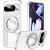 Защитный чехол Deexe Mag Stand для Google Pixel 11 Pro XL - Silver: фото 1 из 13