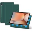 Защитный чехол Deexe Magnetic Case для Samsung Galaxy Tab S10 Plus - Green (364717G)