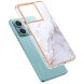 Защитный чехол Deexe Marble Style для Xiaomi Redmi Note 13 5G - White (341284W). Фото 2 из 6