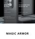 Защитный чехол Deexe Matte Skin для Xiaomi Poco X7 Pro - Transparent / Black (371744H). Фото 14 из 14