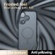 Защитный чехол Deexe Matte Skin with MagSafe для Xiaomi Redmi 13 - Black (358914B). Фото 8 из 10
