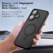 Защитный чехол Deexe Matte Skin with MagSafe для Xiaomi Redmi 13 - Black (358914B). Фото 7 из 10