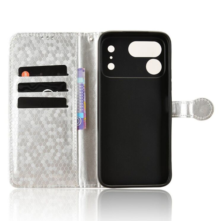 Захисний чохол Deexe Pegasus Cover для TECNO Spark 50 Pro - Silver (269804S) Захисний чохол Deexe Pegasus Cover для TECNO Spark 50 Pro - Silver: фото 2 з 6