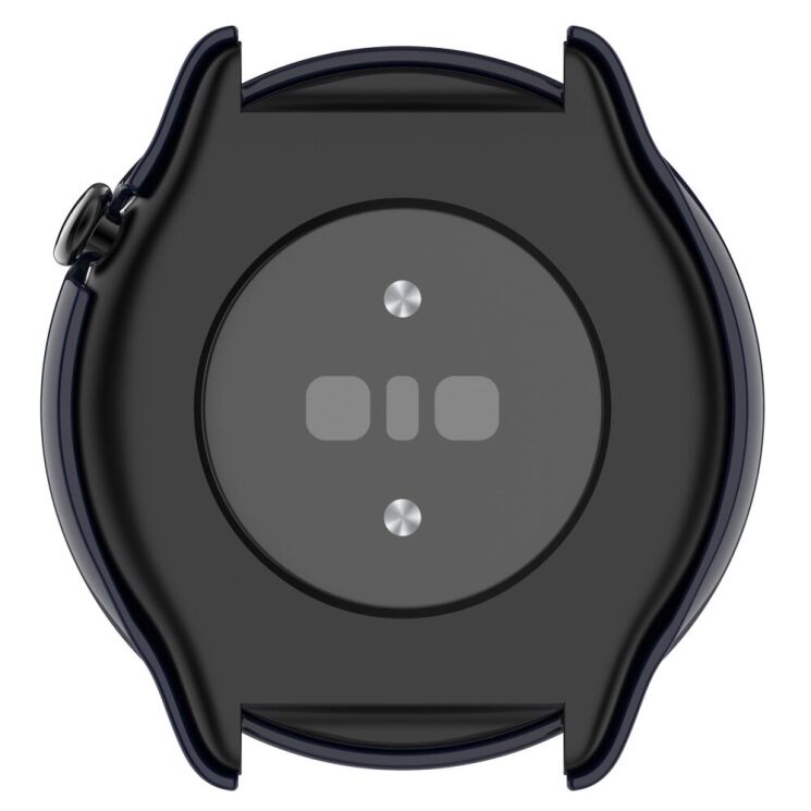 Защитный чехол Deexe Protective Frame для Xiaomi Amazfit GTR Mini - Dark Blue: фото 7 из 8