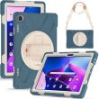 Захисний чохол Deexe Rotation Hybrid для Lenovo Tab M10 (Gen 3) TB328 - Pink / Blue (305813PL)