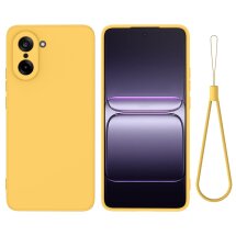 Захисний чохол Deexe Silicone Case для OnePlus Nord CE 5 / Ace 5 Racing - Yellow: фото 1 з 8