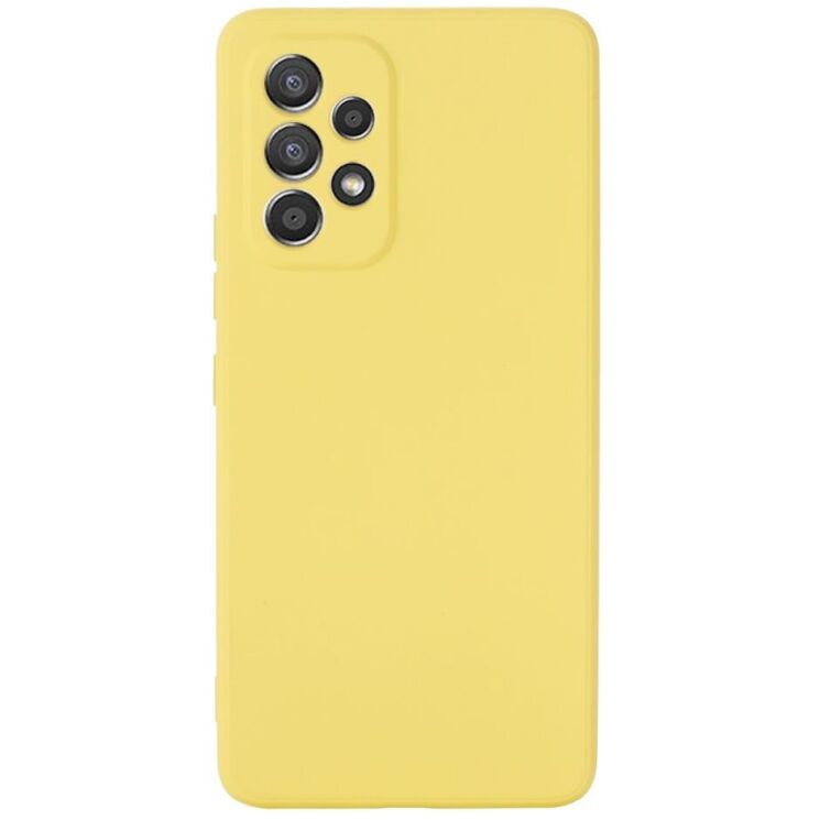 Защитный чехол Deexe Silicone Case для Samsung Galaxy A33 (A336) - Yellow: фото 2 из 7