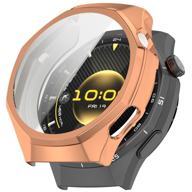 Защитный чехол Deexe Silicone Frame для Huawei Watch GT 6 Pro (46mm) - Rose Gold: фото 1 из 3