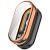 Захисний чохол Deexe Silicone Frame для Xiaomi Smart Band 11 - Rose Gold: фото 1 з 4