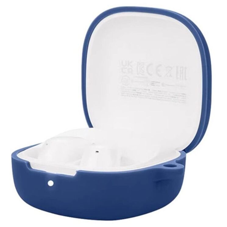 Защитный чехол Deexe Silicone Sleeve для Xiaomi Redmi Buds 6 Play - Dark Blue: фото 2 из 8