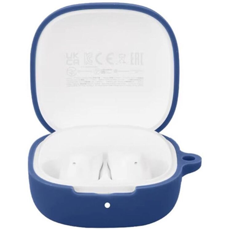 Защитный чехол Deexe Silicone Sleeve для Xiaomi Redmi Buds 6 Play - Dark Blue: фото 3 из 8