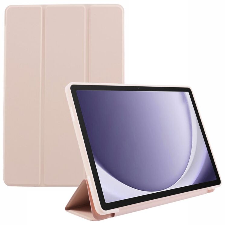 Защитный чехол Deexe Smart Case для Samsung Galaxy Tab A9 (X110/115) - Pink: фото 1 из 10