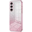 Защитный чехол Deexe Sparkles Cover для Samsung Galaxy A37 (A376) - Pink (406036P)
