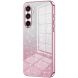 Защитный чехол Deexe Sparkles Cover для Samsung Galaxy A37 (A376) - Pink (406036P). Фото 1 из 7