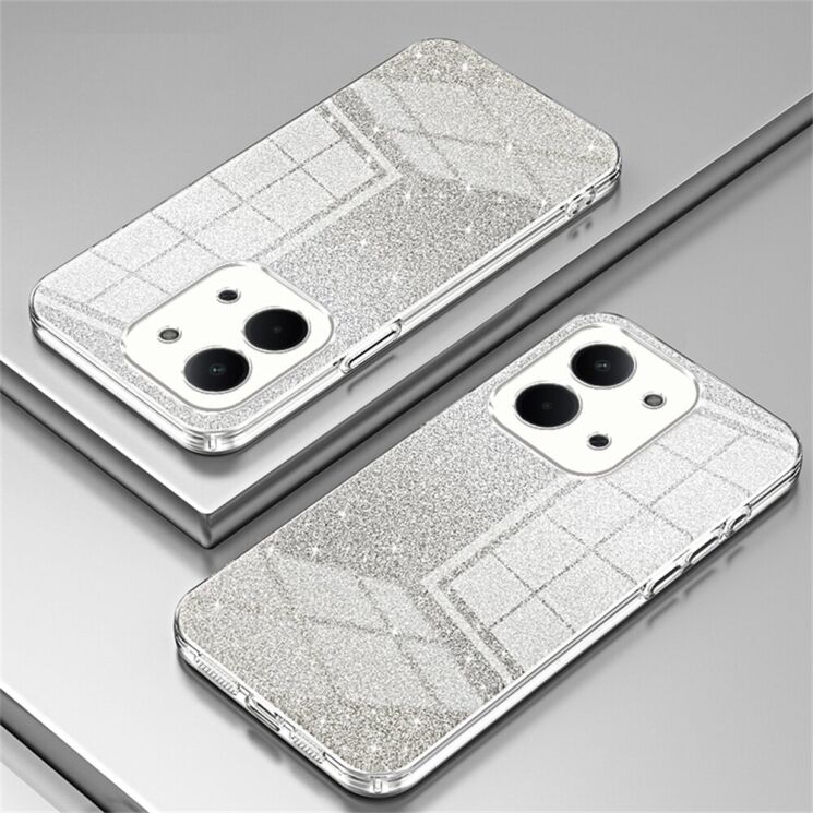 Захисний чохол Deexe Sparkles Cover для Xiaomi Redmi 15C / Poco C85 - Transparent (386166T) Захисний чохол Deexe Sparkles Cover для Xiaomi Redmi 15C / Poco C85 - Transparent: фото 2 з 7
