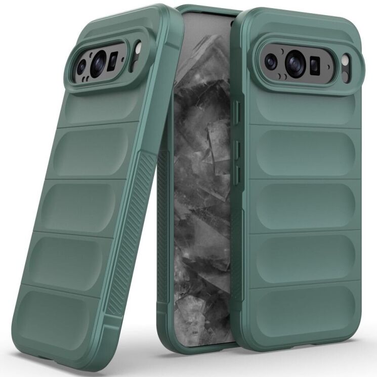 Защитный чехол Deexe Terra Case для Google Pixel 9 Pro XL - Green: фото 3 из 7