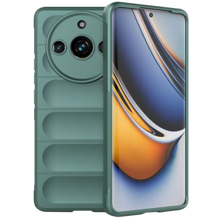 Защитный чехол Deexe Terra Case для Realme 11 Pro / 11 Pro+ - Green: фото 1 из 7