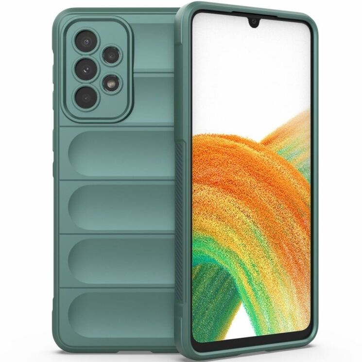 Защитный чехол Deexe Terra Case для Samsung Galaxy A33 (A336) - Green: фото 1 из 7