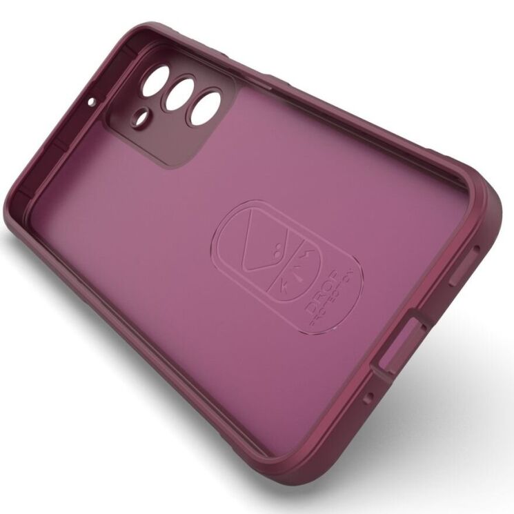 Защитный чехол Deexe Terra Case для Samsung Galaxy A56 (A566) - Wine Red: фото 2 из 6