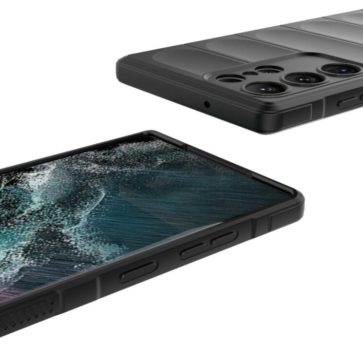 Защитный чехол Deexe Terra Case для Samsung Galaxy S23 Ultra - Black: фото 5 из 9