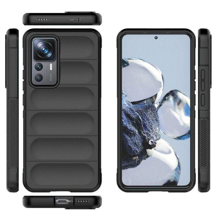 Захисний чохол Deexe Terra Case для Xiaomi 12T Pro - Black: фото 6 з 10