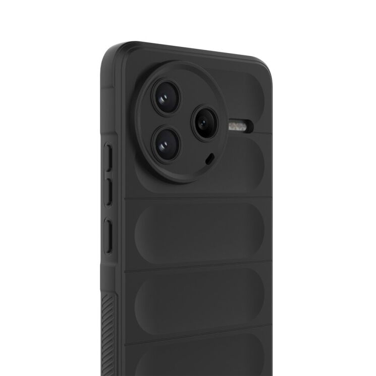 Защитный чехол Deexe Terra Case для Xiaomi Poco F7 Pro - Black: фото 6 из 9