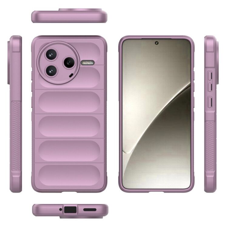 Защитный чехол Deexe Terra Case для Xiaomi Poco F7 Pro - Black: фото 9 из 9