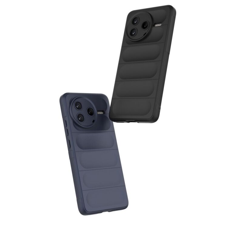 Защитный чехол Deexe Terra Case для Xiaomi Poco F7 Pro - Black: фото 5 из 9