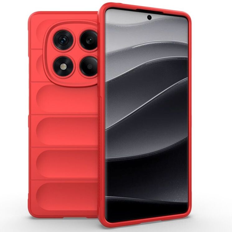 Защитный чехол Deexe Terra Case для Xiaomi Redmi Note 14 Pro - Red: фото 1 из 6