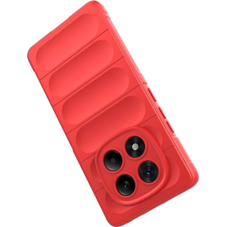 Защитный чехол Deexe Terra Case для Xiaomi Redmi Note 14 Pro - Red: фото 2 из 6