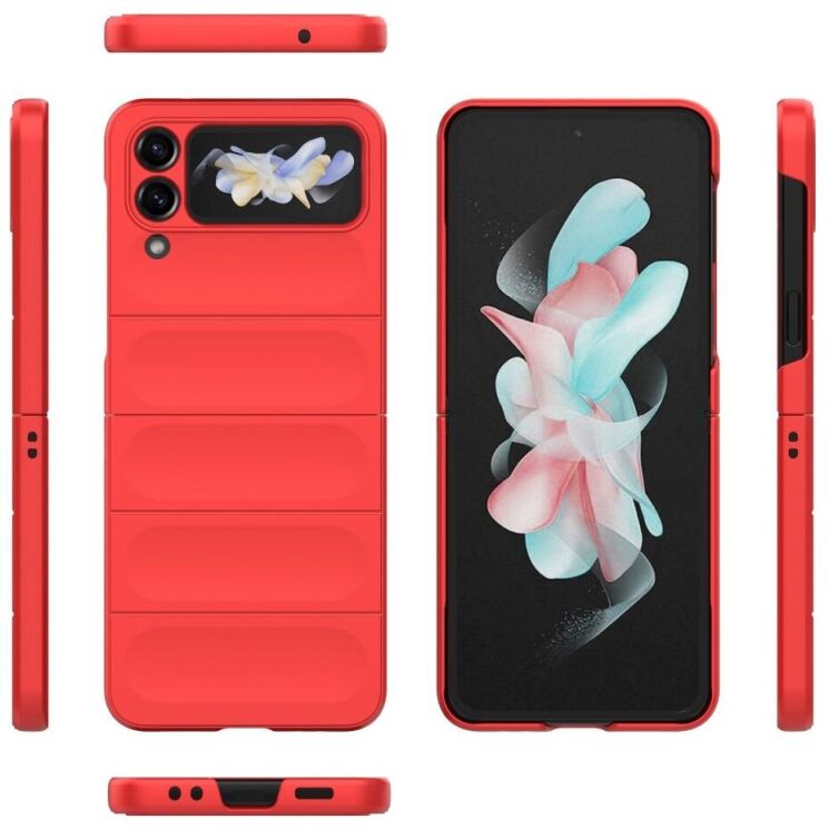 Защитный чехол Deexe Terra Case (FF) для Samsung Galaxy Flip 4 - Red: фото 7 из 13