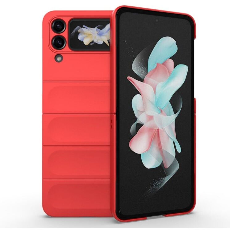 Защитный чехол Deexe Terra Case (FF) для Samsung Galaxy Flip 4 - Red: фото 6 из 13