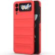 Защитный чехол Deexe Terra Case (FF) для Samsung Galaxy Flip 4 - Red (302267R)