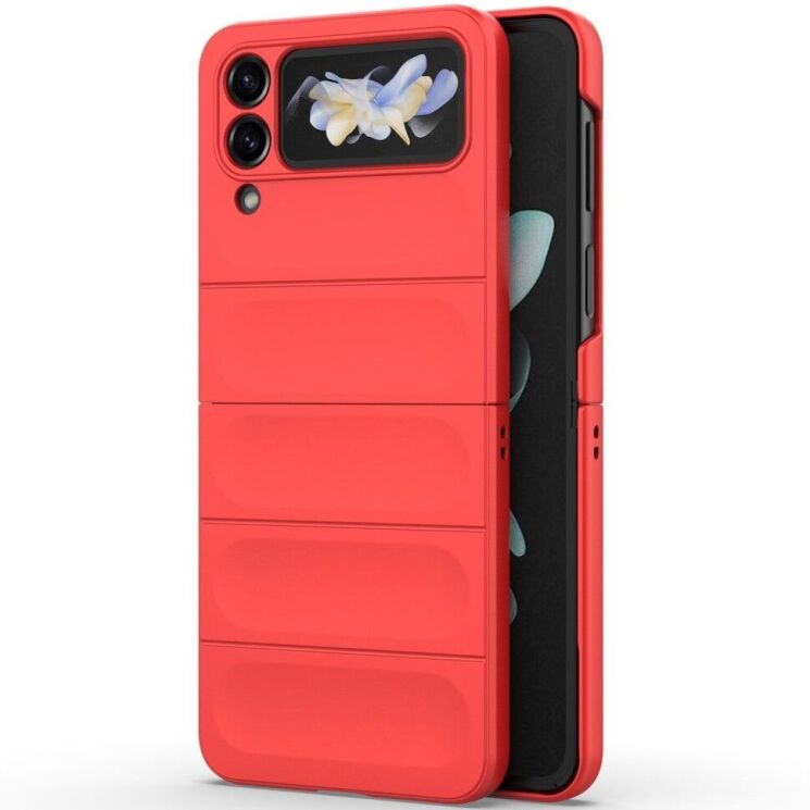 Защитный чехол Deexe Terra Case (FF) для Samsung Galaxy Flip 4 - Red: фото 1 из 13