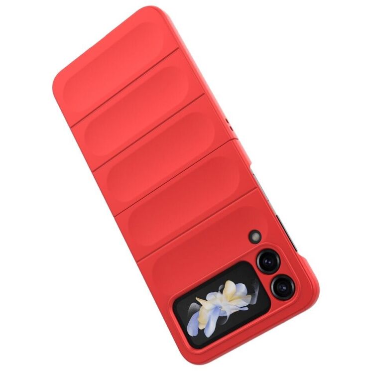 Защитный чехол Deexe Terra Case (FF) для Samsung Galaxy Flip 4 - Red: фото 5 из 13