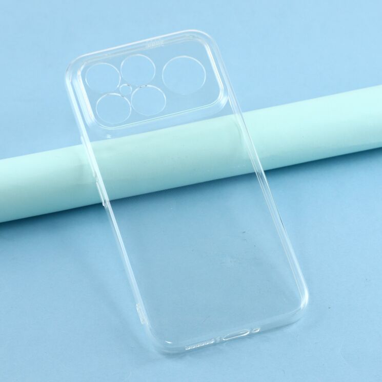 Защитный чехол Deexe UltraThin для Xiaomi Poco F8 Ultra - Transparent: фото 3 из 4