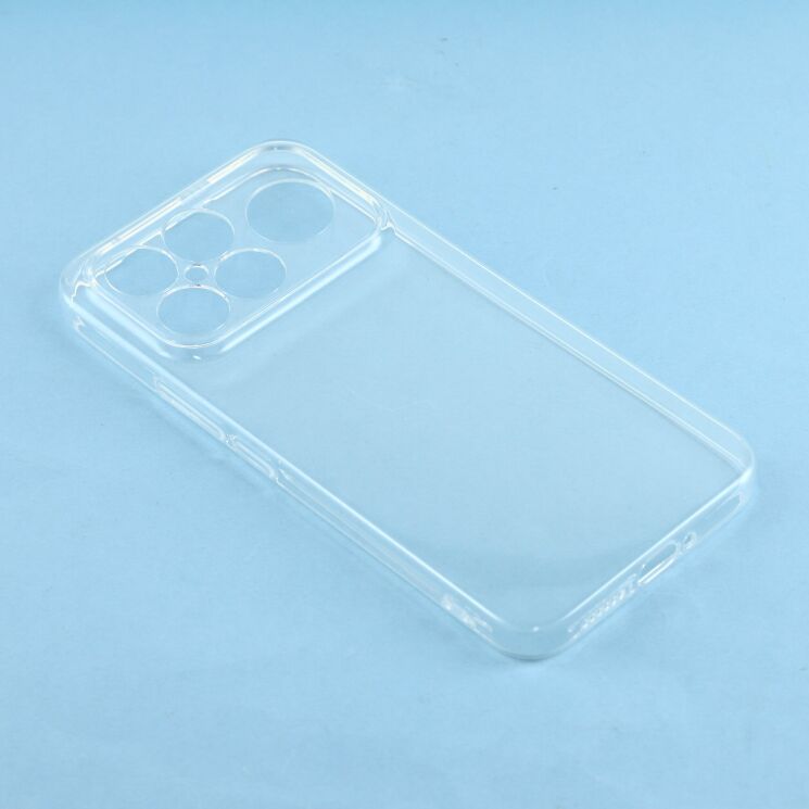 Защитный чехол Deexe UltraThin для Xiaomi Poco F8 Ultra - Transparent: фото 4 из 4
