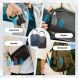 Защитный чехол Deexe Urban Style для Apple AirTags / AirTags 2 - Dark Blue (274042DB). Фото 7 из 8