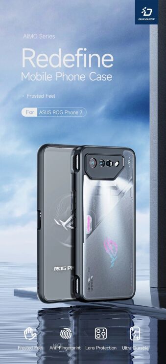 Защитный чехол DUX DUCIS Aimo Series (V2) для ASUS ROG Phone 7 - Black: фото 3 из 15