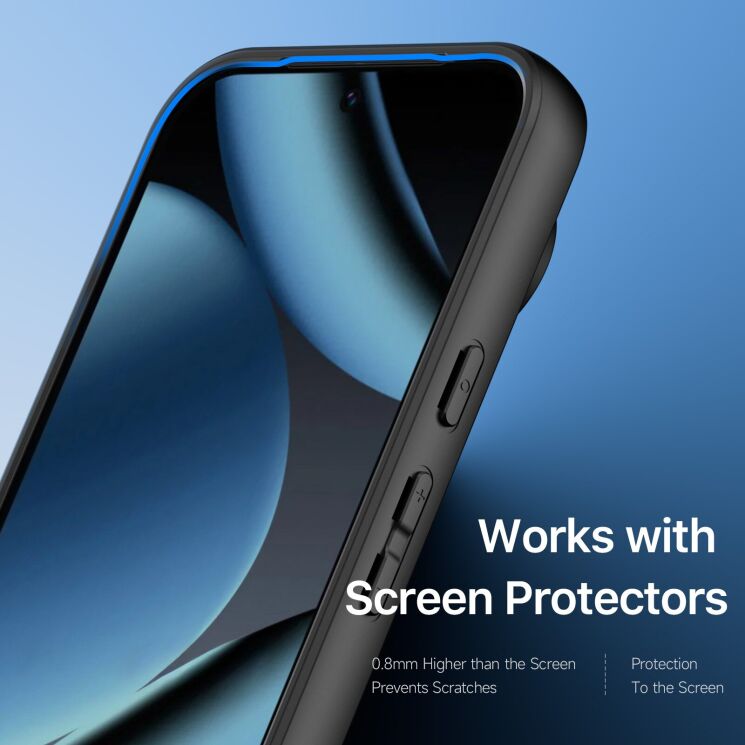 Защитный чехол DUX DUCIS Aimo Series для Google Pixel 11 / 11 Pro - Black: фото 8 из 11