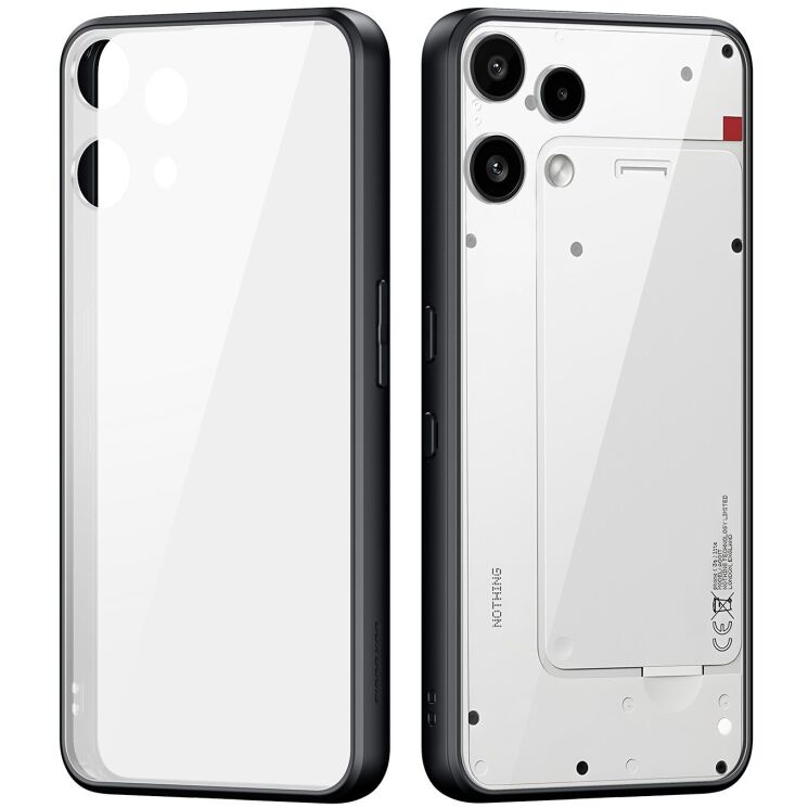 Захисний чохол DUX DUCIS Aimo Series для Nothing Phone (3a) Lite - Black (405401B) Захисний чохол DUX DUCIS Aimo Series для Nothing Phone (3a) Lite - Black: фото 2 з 9