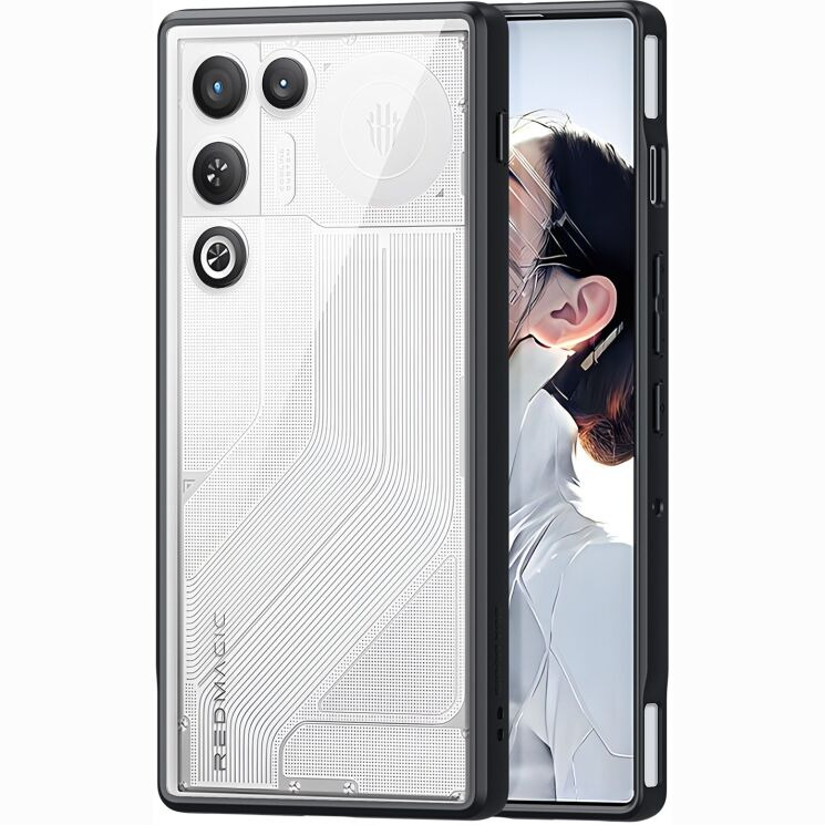 Защитный чехол DUX DUCIS Aimo Series для ZTE Nubia Red Magic 11 Air - Black (423106B) Защитный чехол DUX DUCIS Aimo Series для ZTE Nubia Red Magic 11 Air - Black: фото 1 из 9