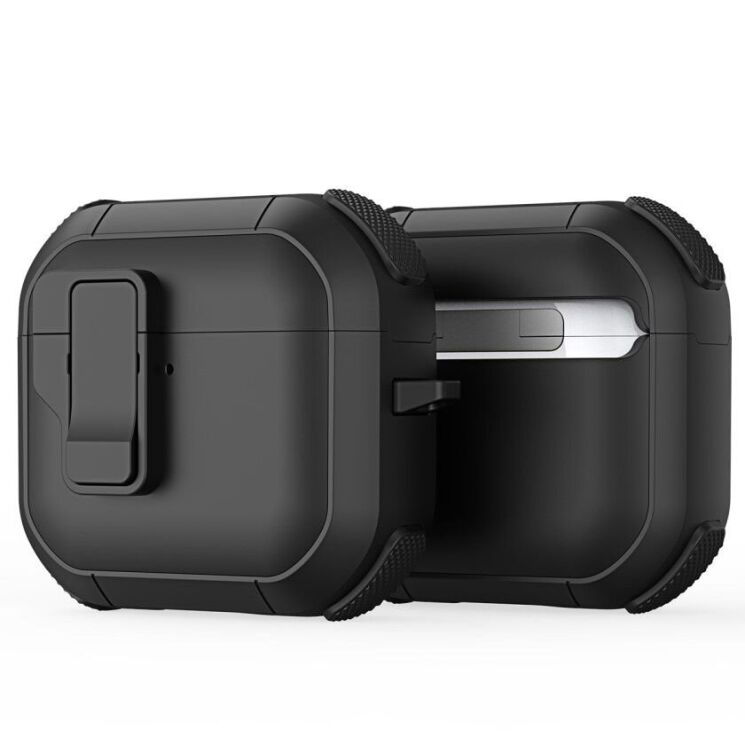 Защитный чехол DUX DUCIS PECP Series для Apple AirPods 4 - Black: фото 1 из 11